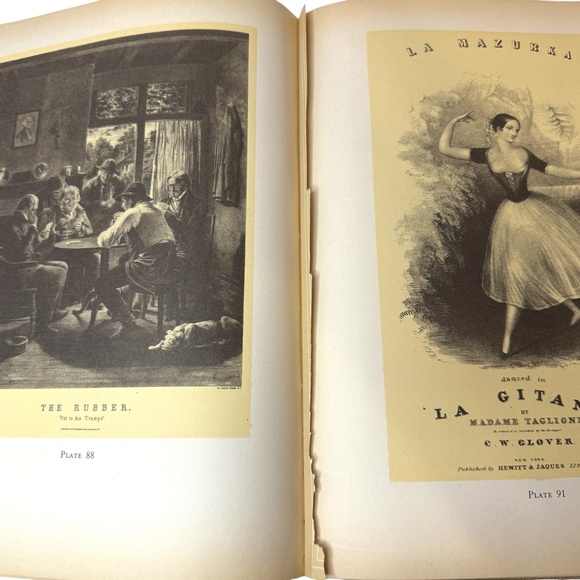 Currier & Ives hardcover book of prints, 1942, by Harry T. Peters, lovely images - Picture 12 of 16